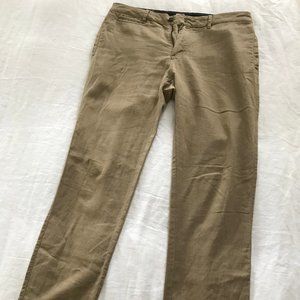 Roark Linen-Cotton Khaki Pant